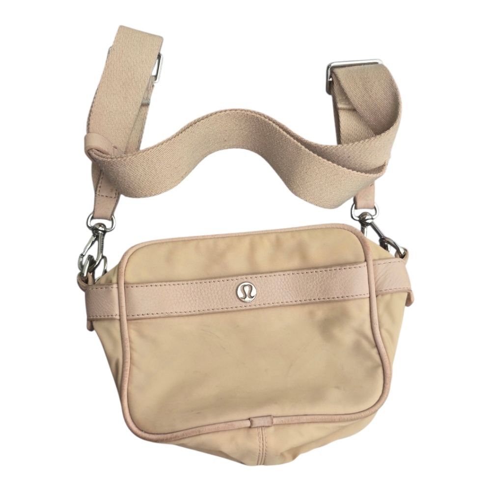 Lululemon Athletica, Lululemon Everywhere Belt Bag Women Beige Logo